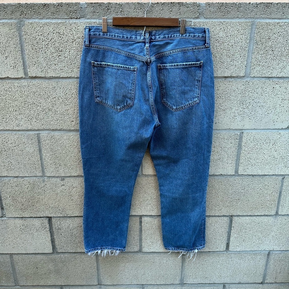 Agolde Riley High Rise Straight Crop in Collective Women’s Size 32 - Picture 5 of 12